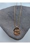 Steel Twisted Chain Clover Luck Necklace Steel Necklace