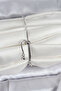 Silver Color Chain Model Zircon Stone Brass Elevator Women's Bracelet - 2