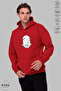 Unisex Hoodie Gemini Gemini Printed Hooded Oversized 100% Cotton Combed Cotton Sweatshirt - 3