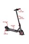 Adult Electric Scooter - 250W Motor, 35km/h Top Speed, 28km Range & 8.5" Tires (Urban Edition) - 4