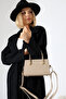 Women's Stylish Molded Hand & Shoulder Bag with Handheld Handle - 8