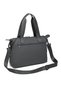 Smart Bags Dark Gray Women's Shoulder and Sports Bag Lightweight Fabric Long Strap Multi-Pocket - 3