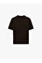 Regular Fit Short Sleeve Textured Buttoned Polo Collar Knitwear T-Shirt - 4