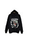 One Piece - Usopp - Anime Printed Unisex 100% Cotton Black Hooded Sweatshirt