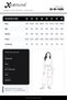 Women's Navy Blue Seasonal Elastic Waist Lace-Up Stoned Pipe Leg Denim Trousers - 5