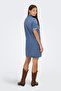Onllisa Women's Denim Dress Short Sleeve Casual - 3