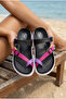 Women's Colorful Flip-Flops Non-Slip Sole Flexible Summer Beach Pool Slippers - 8