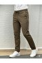 بنطلون رجالي من القطن المنسوج برباط من JOGGER REGULAR FIT