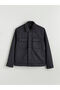 Standard Fit Suede Look Men's Coat - 6