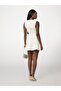 Flouncy tweed mini dress - 6