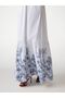 Embroidered long dress - 5