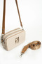Women's New Season Embossed Printed Shoulder Bag 232053 Mh