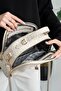 Vegan Leather Premium Product Multi-Compartment Women's Shoulder Bag 02057 - 3