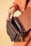 Women's Two-Strap 3-Compartment Shoulder and Crossbody Bag Combination 02185-mh - 3