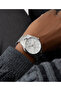 Mens Silver Tone Multi-function Watch - 4