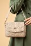 Women's Two-Strap 3-Compartment Shoulder and Crossbody Bag Combination 02185-mh