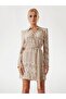 Marciano logo wrap dress - 3