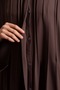 فيرايس مزركش بأزرار - بني - 5