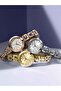 ساعة يد تناظرية بلون فضي - 6