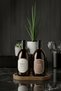 Set of 2 Amber Soap Dispensers with Wooden Stand 500 ml - Kitchen Detergent Dispenser and Liquid Soap Dispenser - 500Hdgcoval - 5