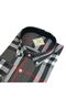 Slim Fit Plaid Long Sleeve Men's Sports Shirt - 4