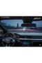 Rearview Mirror Protective Frame - Decorative Silicone Mirror Cover for Car Interior - Blue -