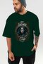 Viking Mythology 10 Pre-Printed Green Oversize T-Shirt Men Women Cotton Crew Neck T-Shirt - 6