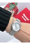 Steel Strap 2 Year Warranty 3 Atm Waterproof Women's Wristwatch + Bracelet Gift - 2