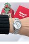 Steel Strap 2 Year Warranty 3 Atm Waterproof Women's Wristwatch + Bracelet Gift - 5