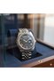 41mm Stainless Steel Case Men's Wristwatch |   Steel Band, Day Date Design, 10Atm - 2