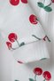 Baby Girl & Child 2-Piece 100% Organic Cherry Pajama Set with Buttons - 3