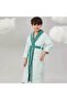Kid's bathrobe – Elegant Green - (4-5 years) - 6