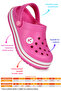 Magda Eva Beach Pool School Nursery Girls' Slippers - 2