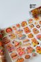 Cute Capybara Themed 90+ Transparent Stickers - 1 Roll Set - Mixed Shipping - 5
