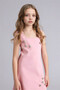 Stone Detailed Strap Dress for Girls G7084A826Sm - 2