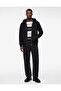 Long Sleeve Zippered Pocket Detailed Fleece-Lined Hooded Oversized Sports Sweatshirt - 2