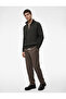 Regular Fit Long Sleeve Collar Detailed Half Zipper Knitwear Sweater - 2