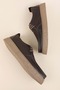 Men's Genuine Leather Casual Derby Shoes (Moc-Toe) Cz.102 Brown - 5