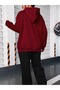 Women's Printed Sweatshirt - Sweatpants 2-Piece Set Oversized Fit 3 Yarns 71 - 2