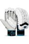 Diamond 909 Lightweight Men’s LH Cricket Batting Gloves White/Blue/Black with Free Cover