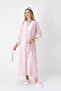 Maternity Nightgown Dressing Gown Set Lace Plus Size Powder Blue Ecru Pink m L XL XXL 3XL 4XL - 5