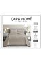 New Generation Nubuck Summer - Winter Modern Luxury Bedspread, Pollen, Anchor, Double Size, Stone Color - 2
