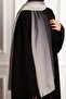 Gradient Soft Shawl - Black - 4