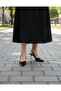 6cm Thin Heels, Closed Front, Open Back, Satin Look, Microfiber Women's Evening Dress Shoes - 5