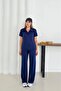 Women's Modal Fabric Basic Short Sleeve Polo Collar Tracksuit Set