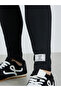 Black Dropped Shoulder T-Shirt and Leggings Co-Ords - 6