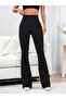Women's High Waist Side Mesh Look Diving Tights - 5