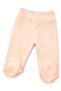 Baby Girl 100% Cotton Süzene Rabbit Embroidered Hat, Self-Gloved 3-Piece Bodysuit Set - 5