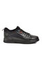 Black Genuine Leather Men's Casual Shoes 152-20542 m