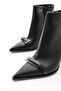 7075 Women's Open-Back Stone Decorated Heeled Shoes - 4